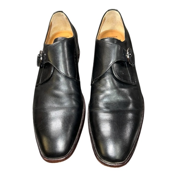 Johnston & Murphy McClain Monk Strap Black Leather Men’s 13 ME7 main image 13
